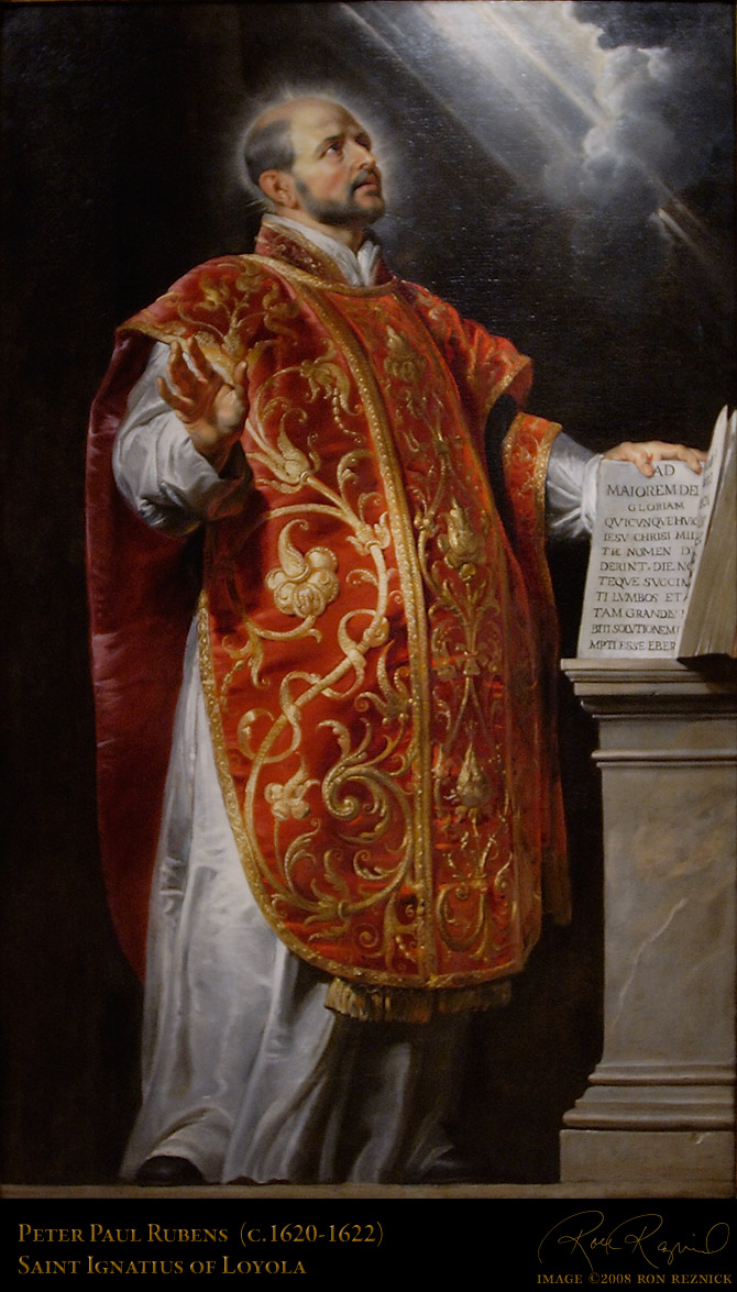 St Ignatius of Loyola by Ruebens