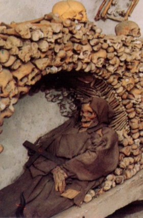 From the Capuchin Crypt in Rome