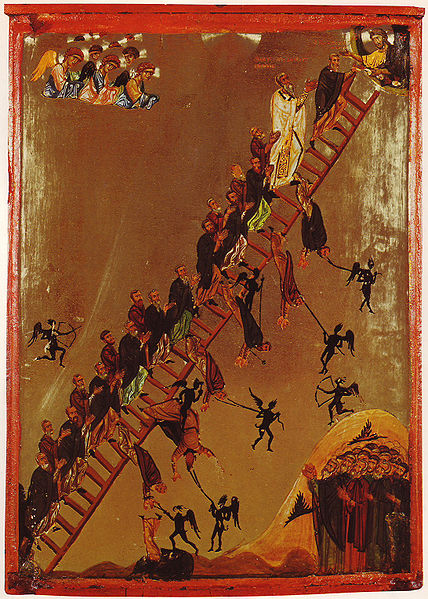 The Ladder of Divine Ascent, based on the writings of St John Climacus