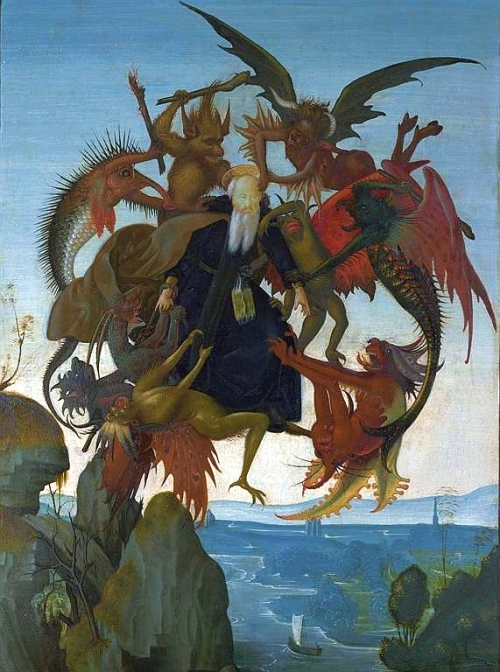 The temptation of St Anthony the Abbot